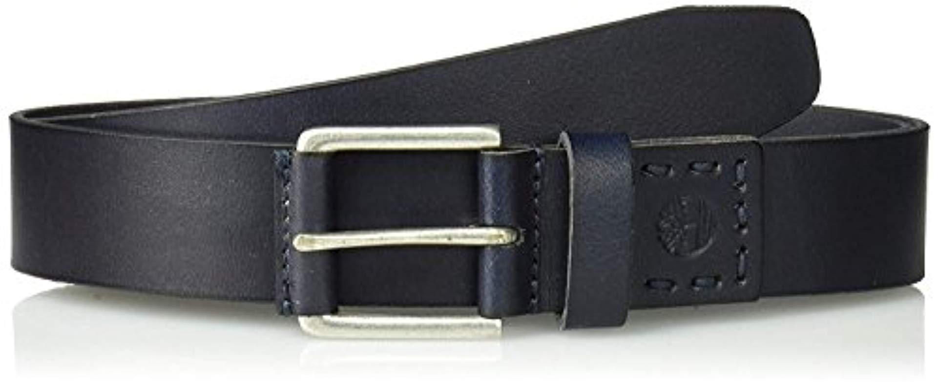 timberland casual leather belt