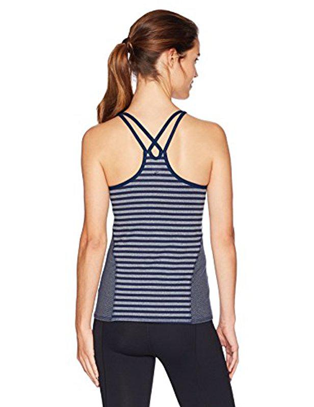 yoga tank with shelf bra