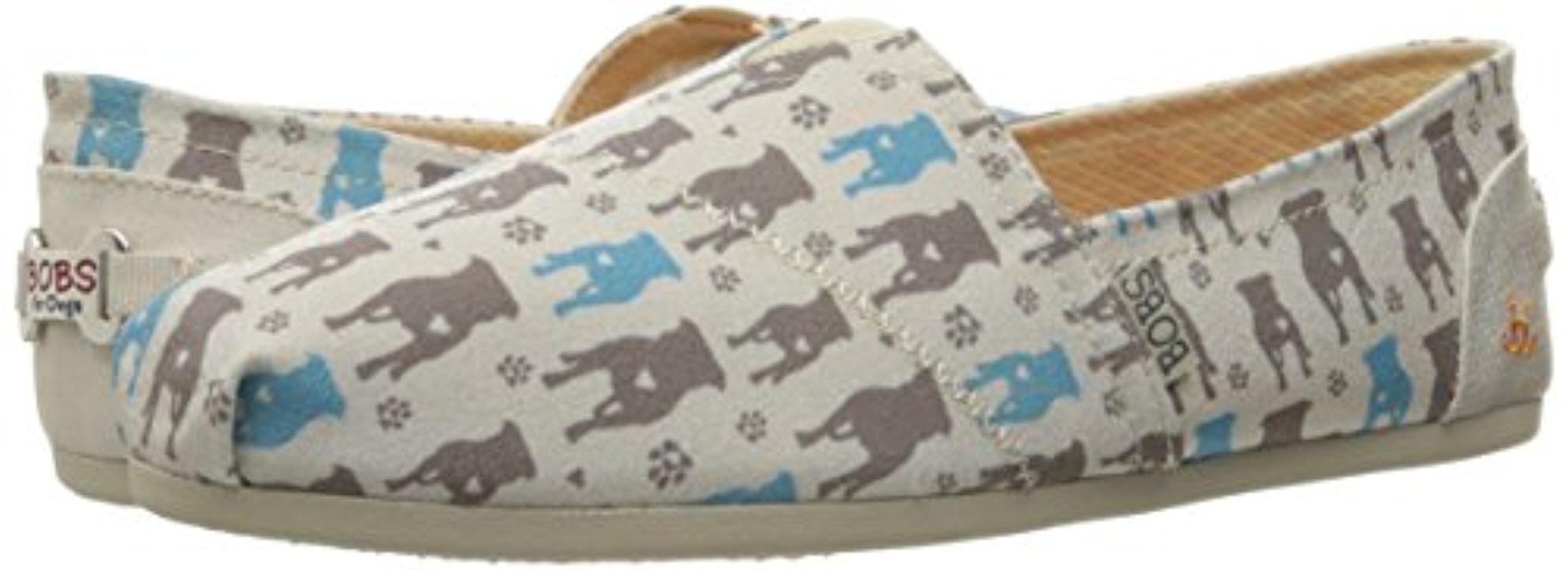 Skechers Bobs From Bobs Plush-gentle Giant Flat, Pitbull Natural, 5 M Us |  Lyst