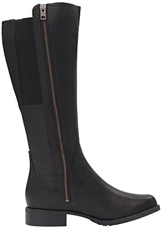 Timberland Banfield Tall Medium Shaft Wp Boot Riding in Black | Lyst