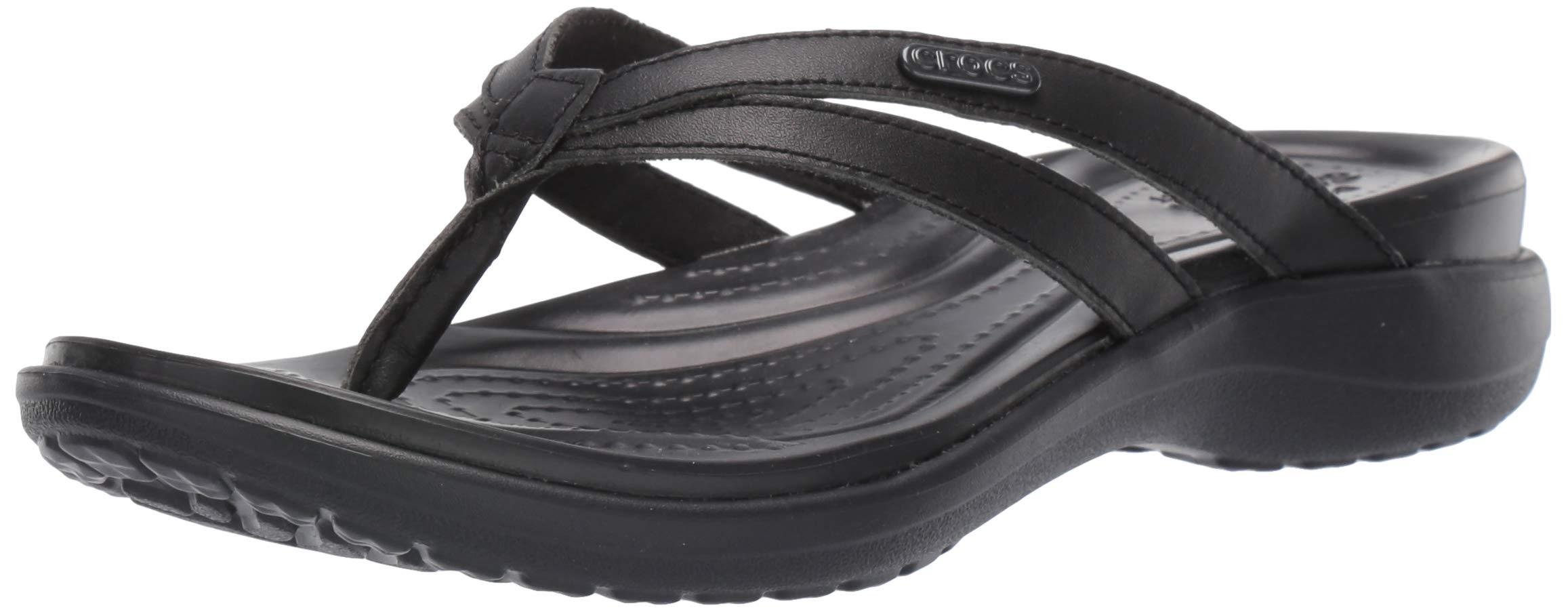 crocs capri basic strappy flip