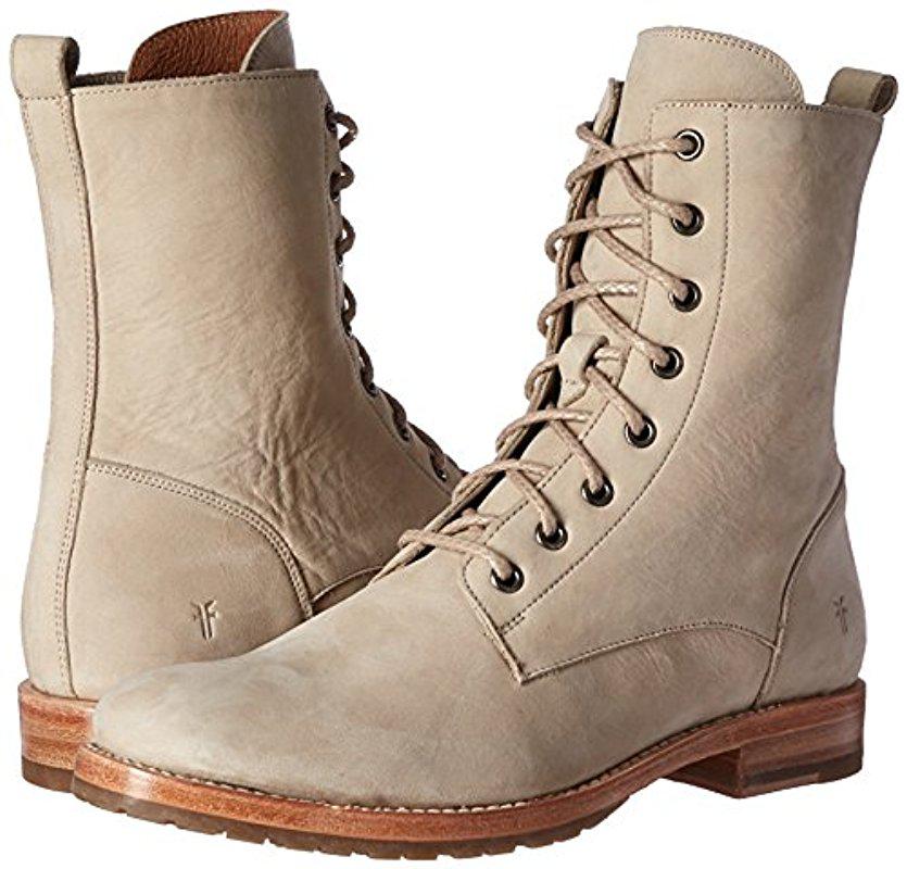 frye natalie lace up boots