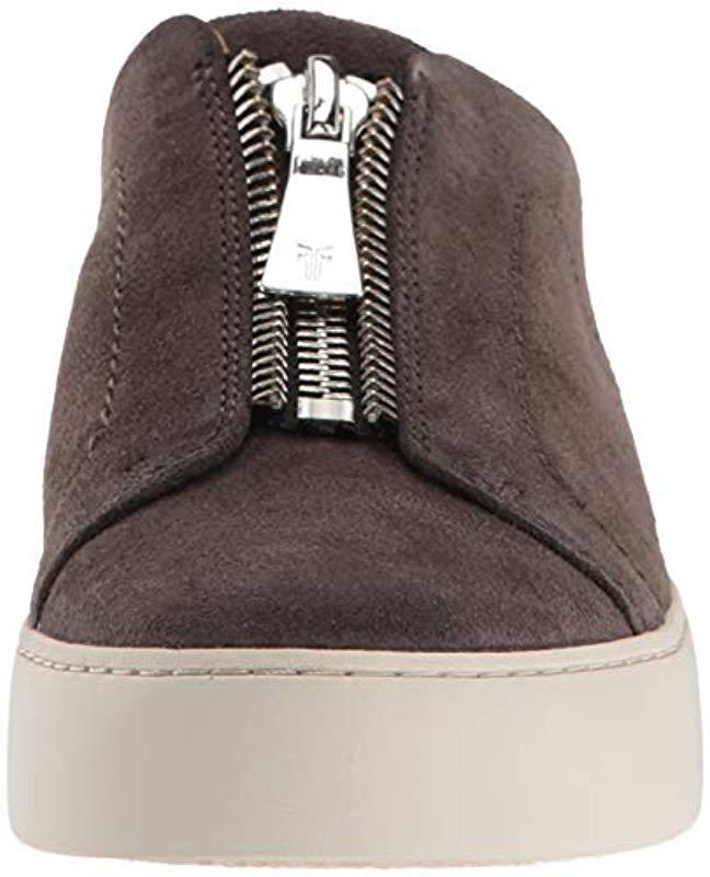 frye lena zip mule