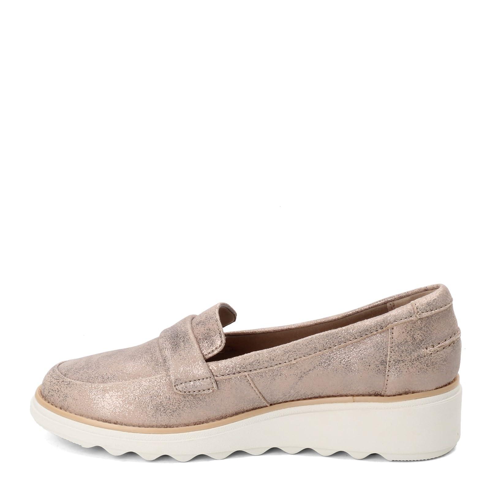 clarks sharon gracie wedge loafer