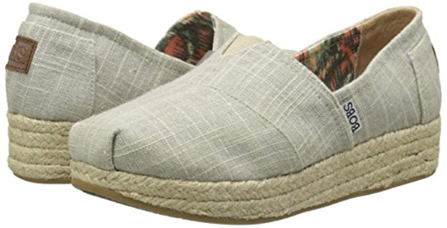 bobs from skechers women's highlights flexpadrille wedge