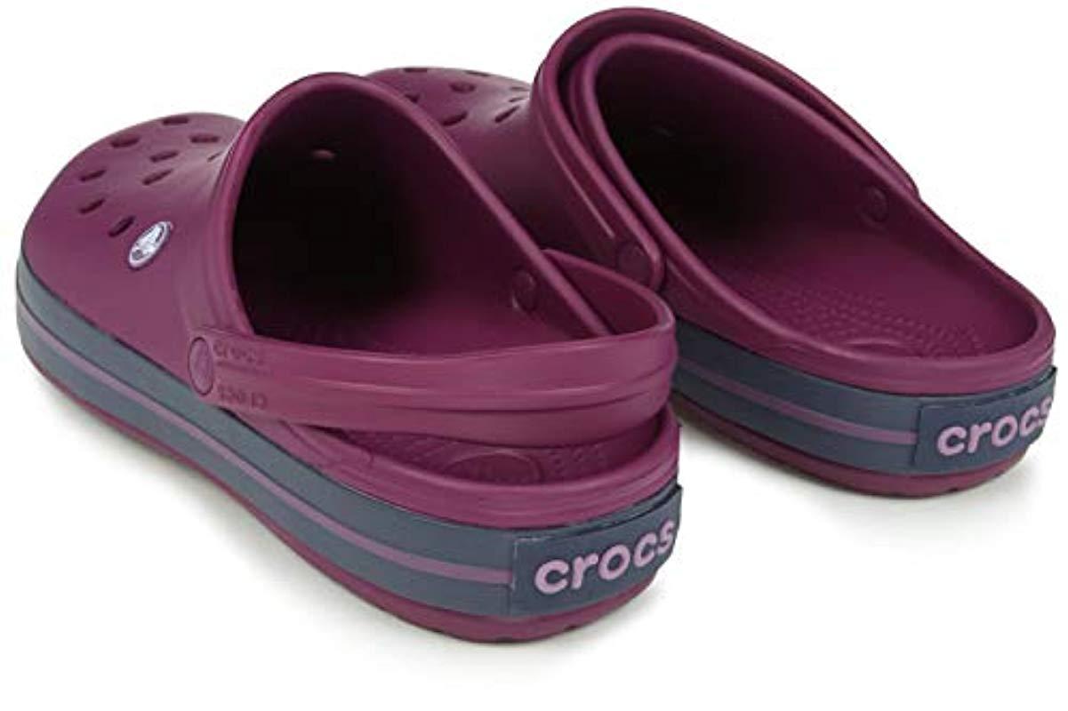 crocs plum navy