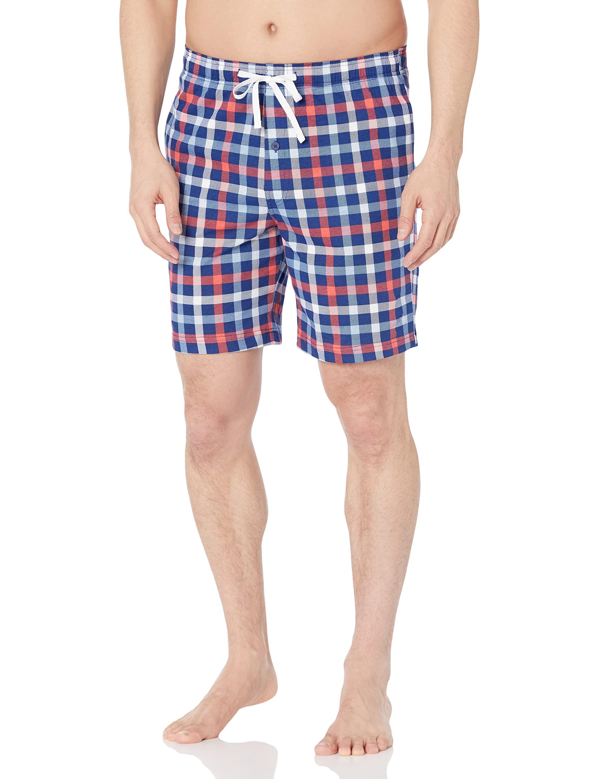 Nautica Mens Plaid Sleep Short Pajama Bottom in Blue for Men Lyst