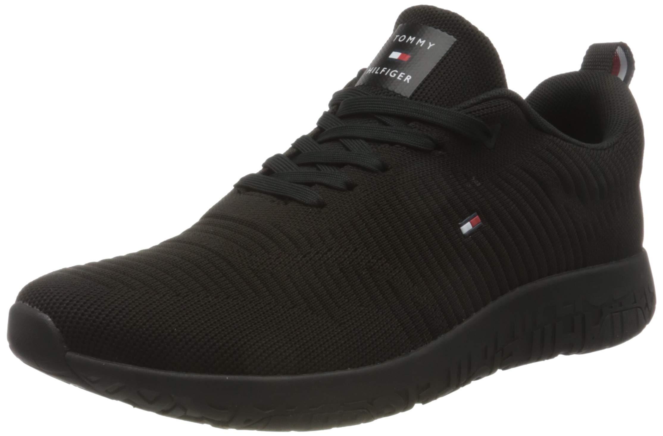 Tommy Hilfiger Corporate Knit Rib Runner Sneaker in White (Black) for Men -  Save 31% | Lyst UK