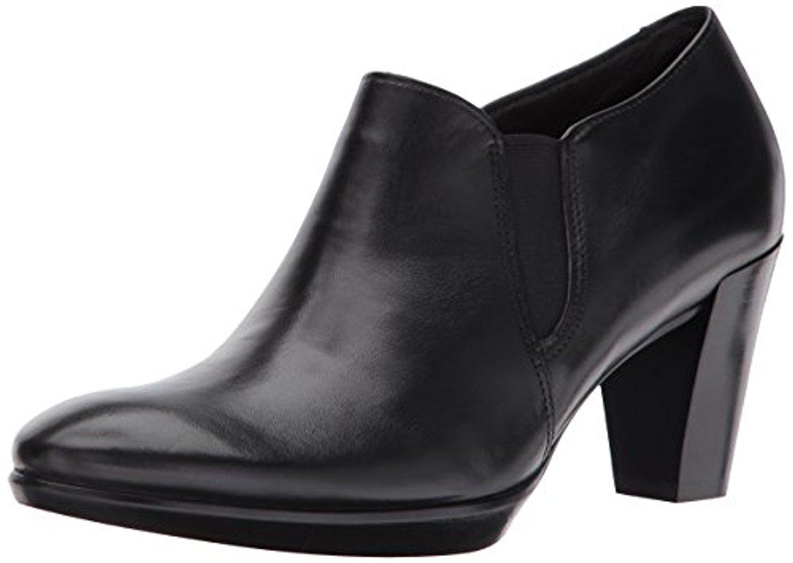 ecco women's shape 55 plateau stack shootie platform pump