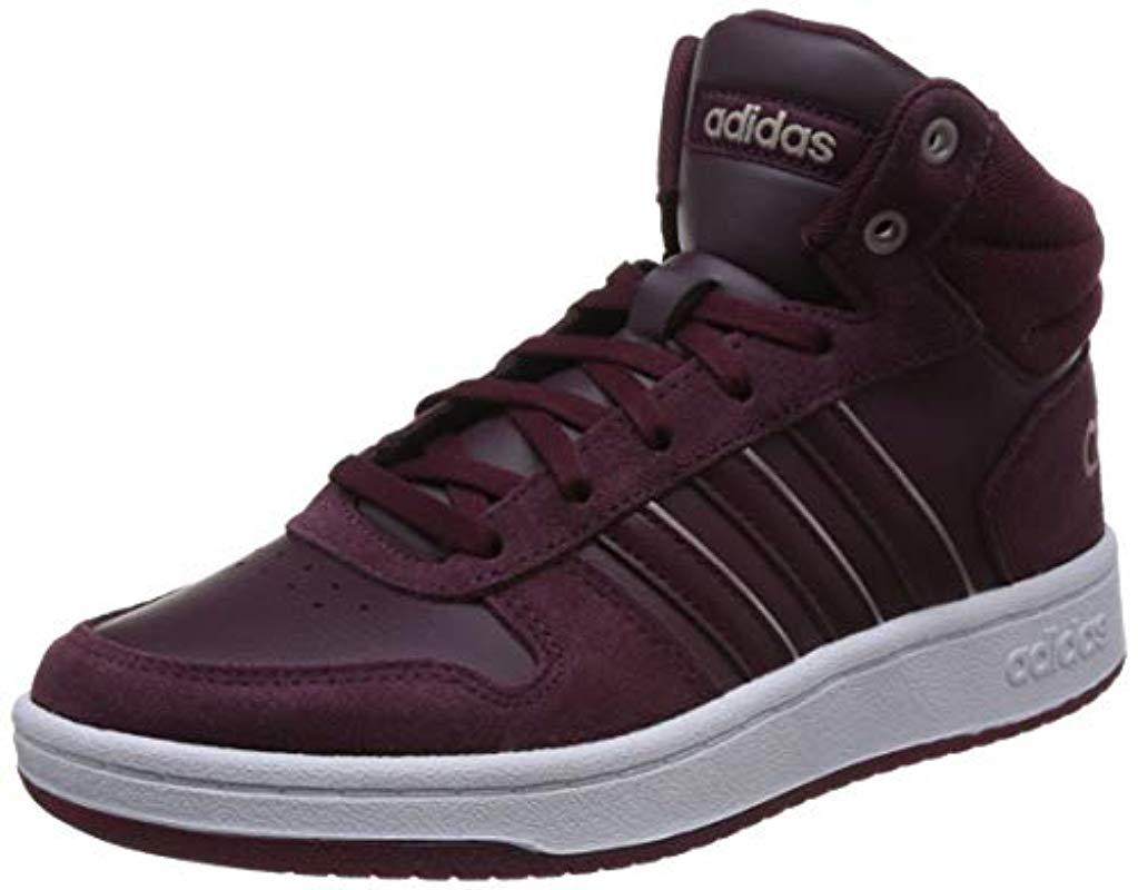 Women's Purple Hoops 2.0 Mid Basketball Shoes Women's Purple Hoops 2.0 Mid Basketball Shoes