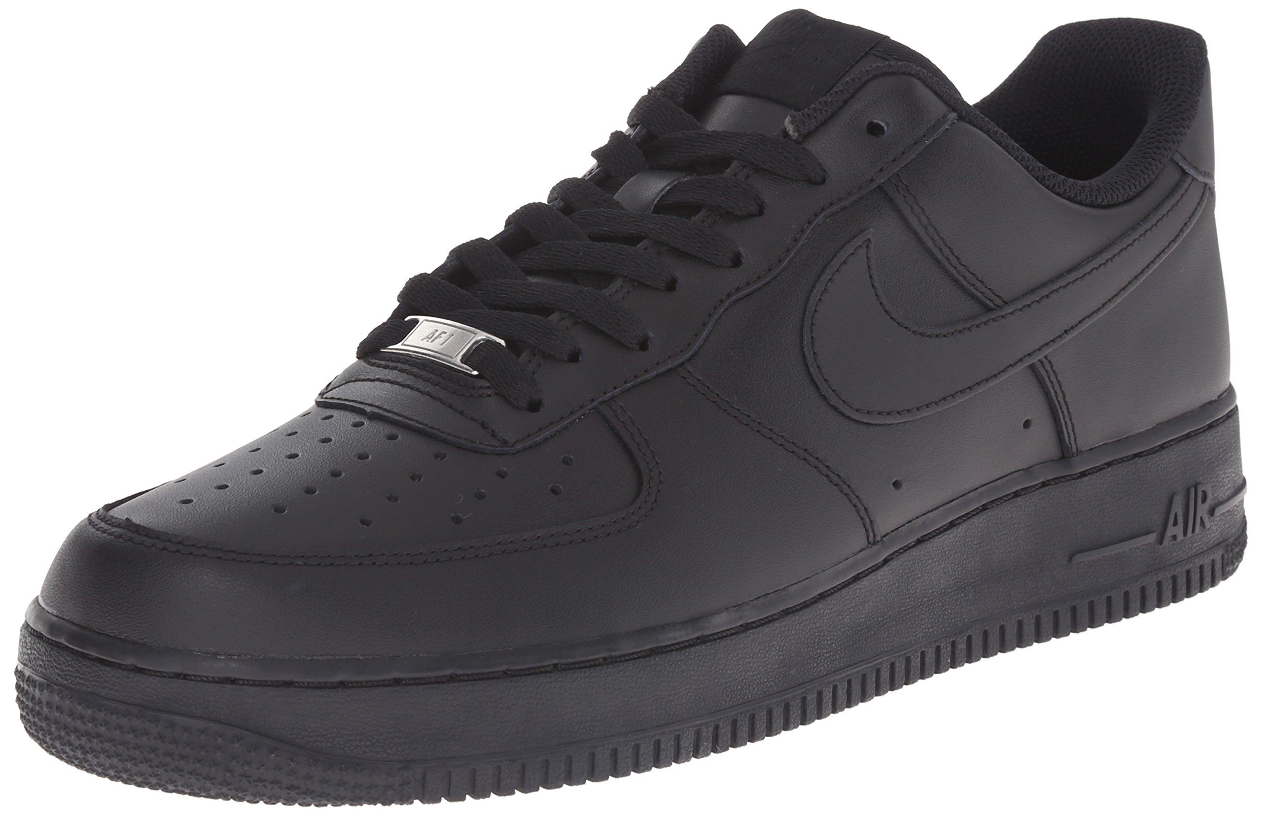 air force black leather