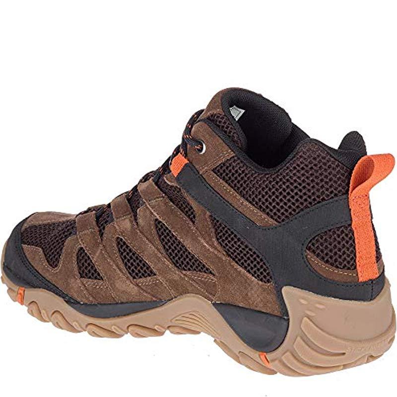 Merrell Suede Alverstone Mid Gore -tex /uk in Brown for Men | Lyst UK
