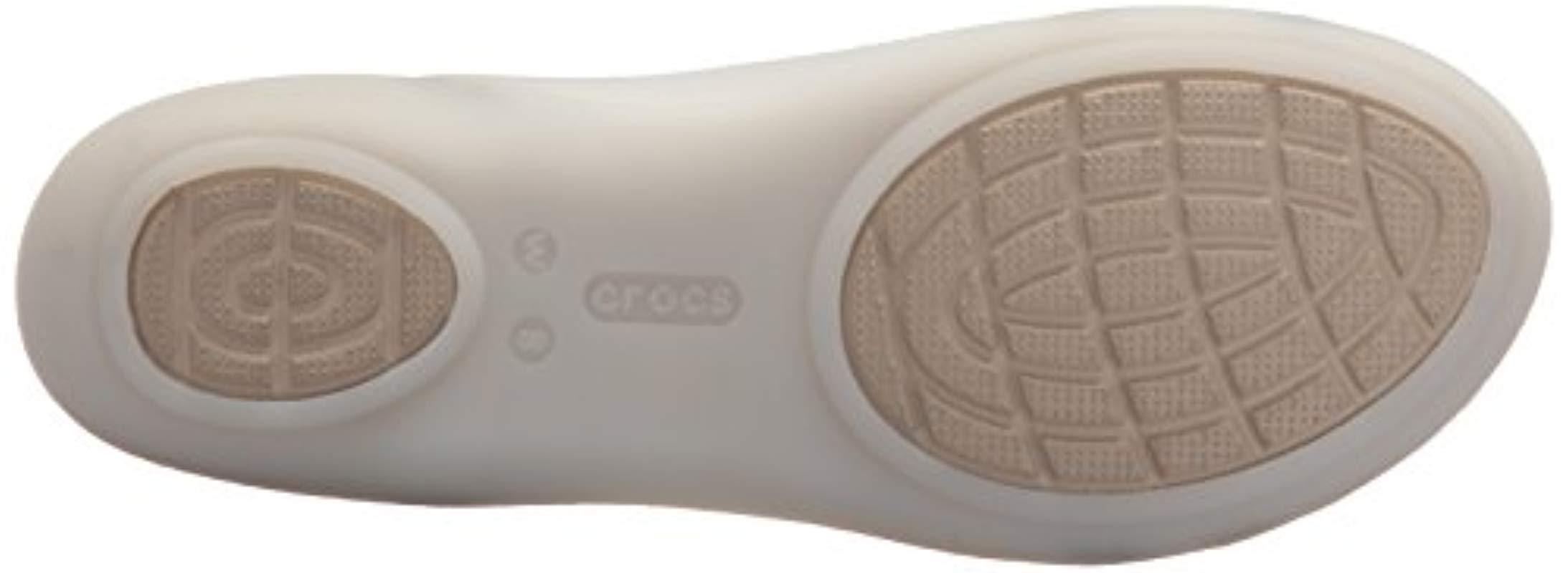Crocs Isabella Huarache 2 Flat W Peep toe Lyst UK