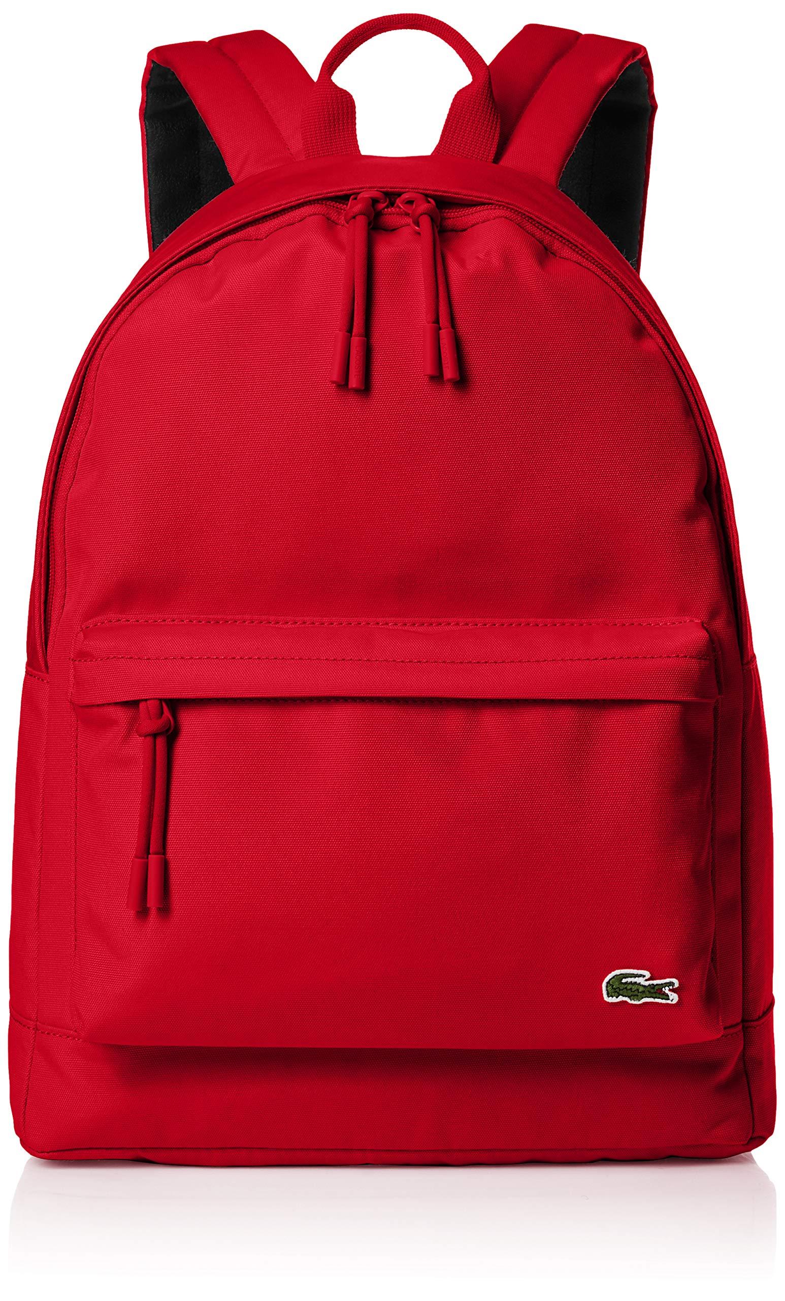 LACOSTE sac à dos Neocroc Backpack Tango Red LACOSTE sac à dos Neocroc Backpack Tango Red