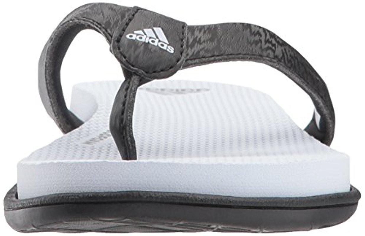 adidas Cloudfoam One Y W Flipflop in Black Lyst
