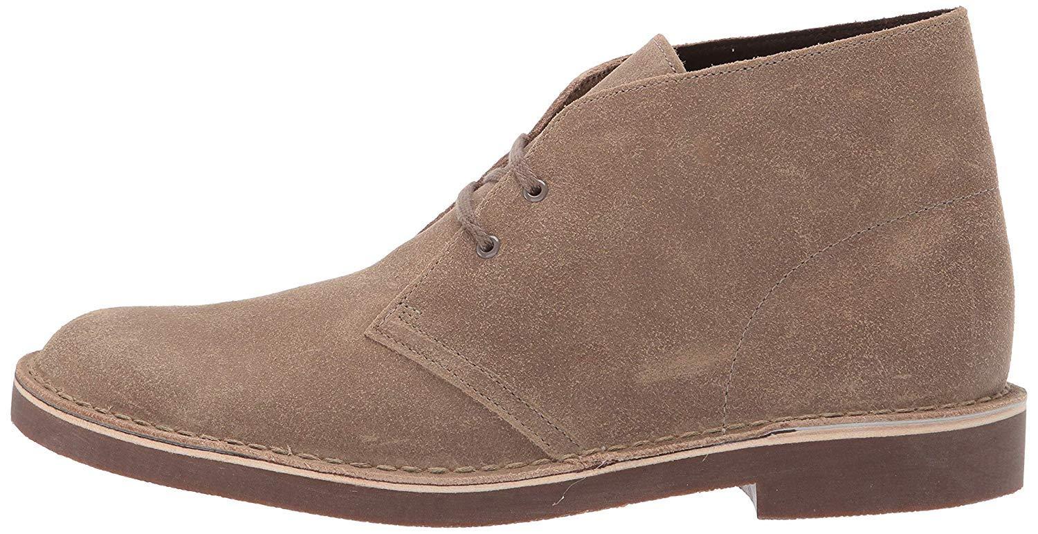 Clarks Bushacre 2 Chukka Boot Taupe Distressed Suede 13 W Us in Brown ...