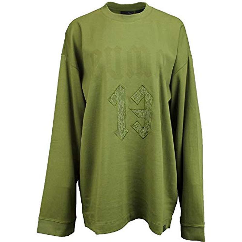 puma olive green shirt