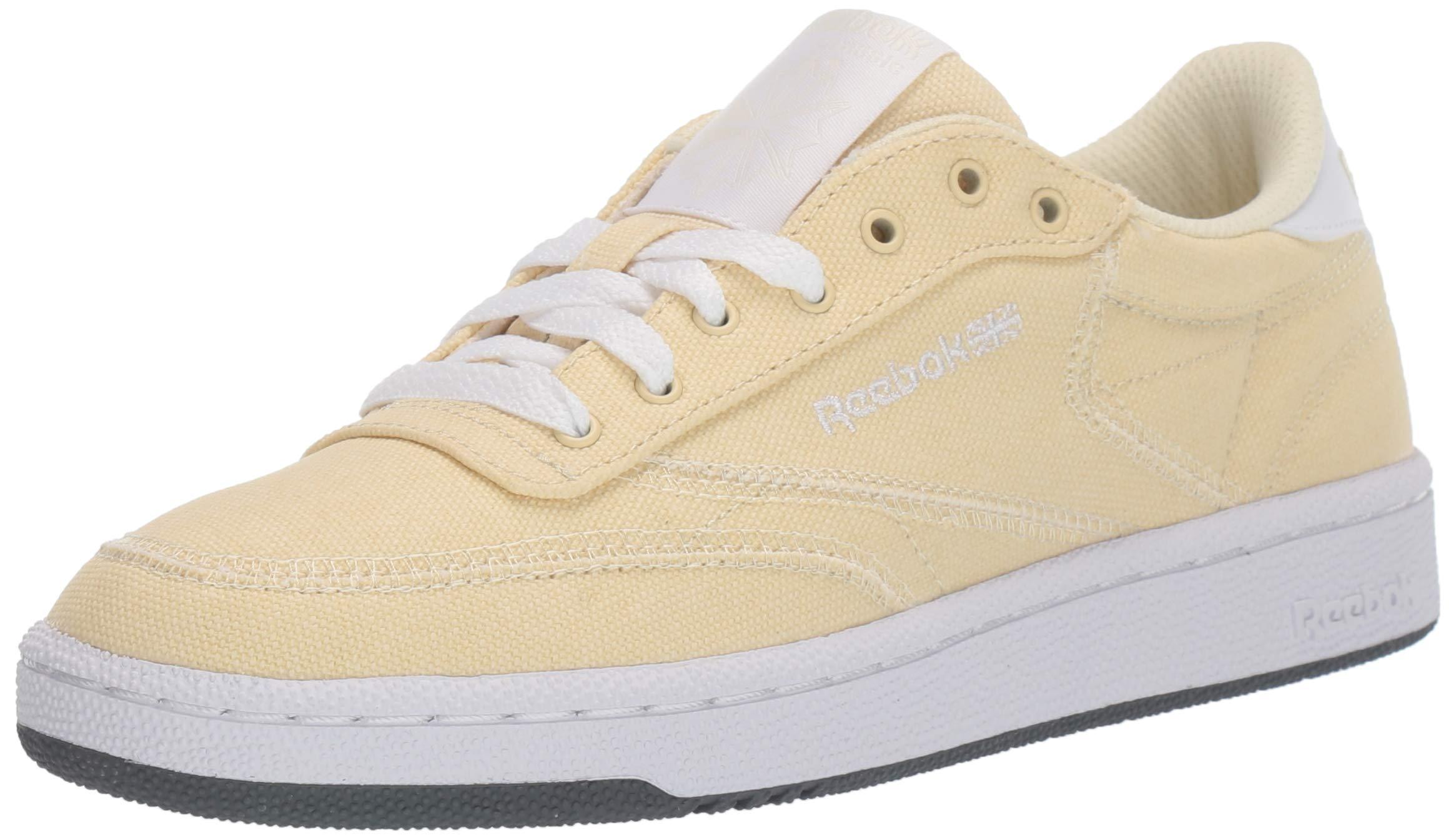 Reebok Club C 85 Canvas Trainers Yellow for Men - Save 67% | Lyst