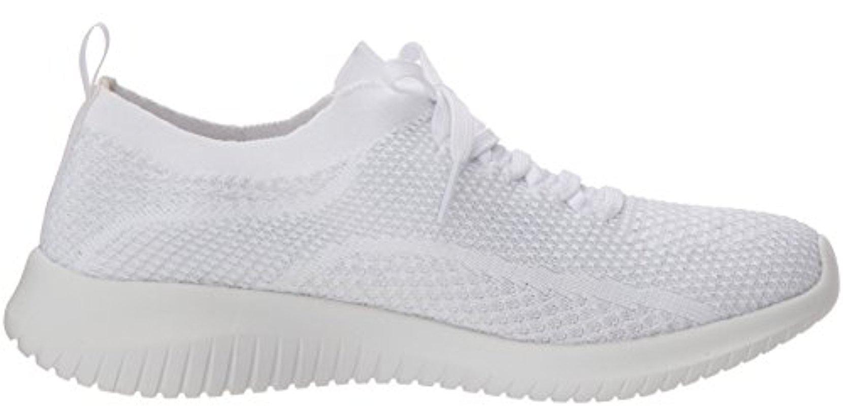sketchers ultra flex white