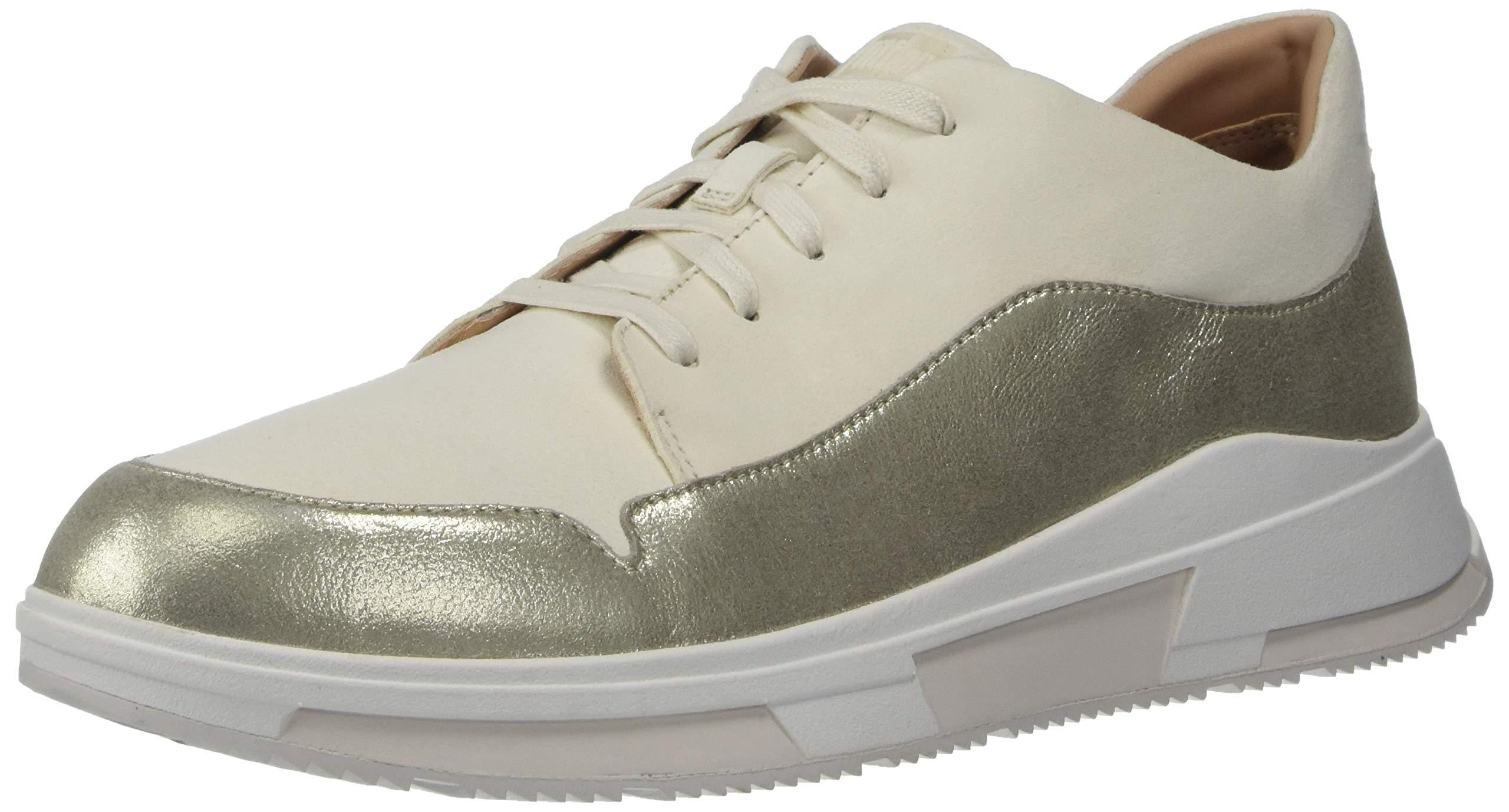 Fitflop Freya Suede Sneakers in Stone (Natural) - Save 38% | Lyst