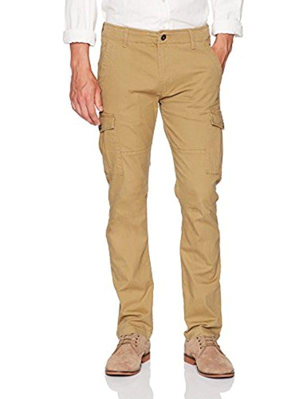 Lee Jeans Modern Series Slim Cargo Pant in Natural for Men - Lyst