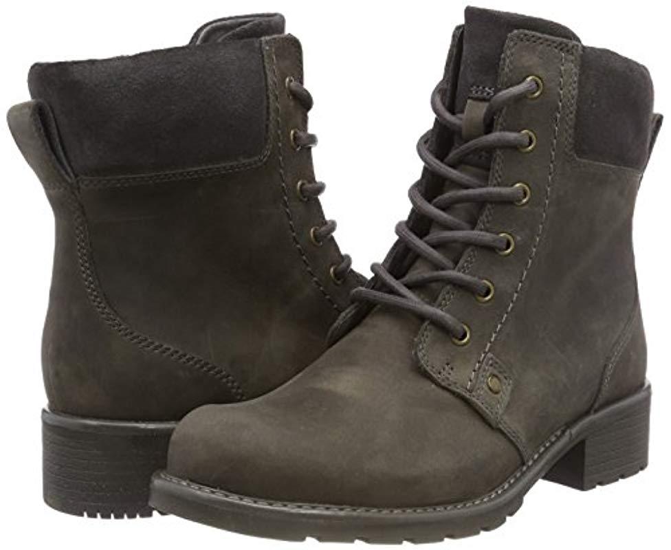 Clarks Leather Ladies Ankle Boots Orinoco Spice in Grey (Grey) - Save 56% |  Lyst UK