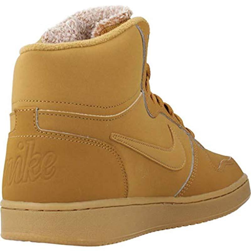 nike ebernon yellow