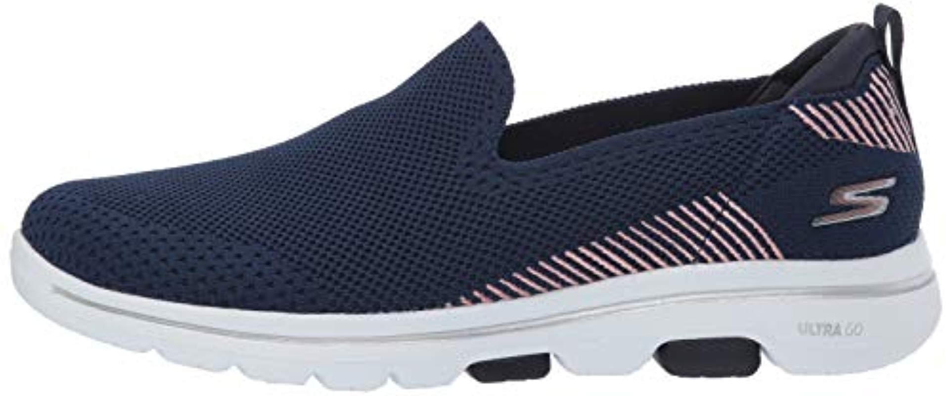 Skechers Go Walk 5-prized Sneaker in Navy (Blue) - Save 79% | Lyst UK