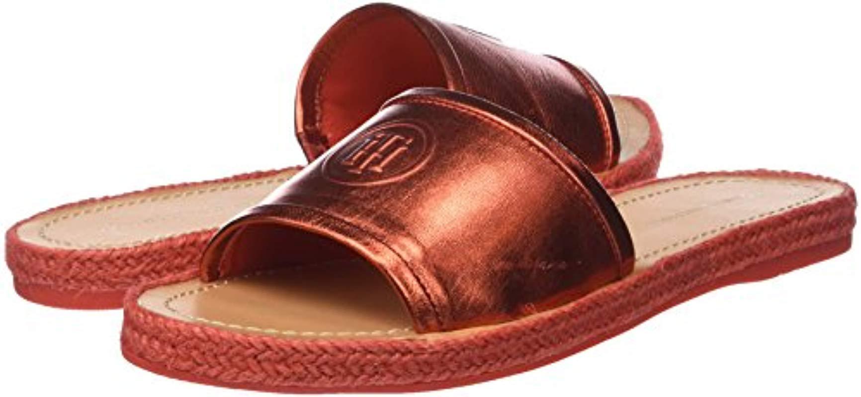 mules tommy hilfiger femme