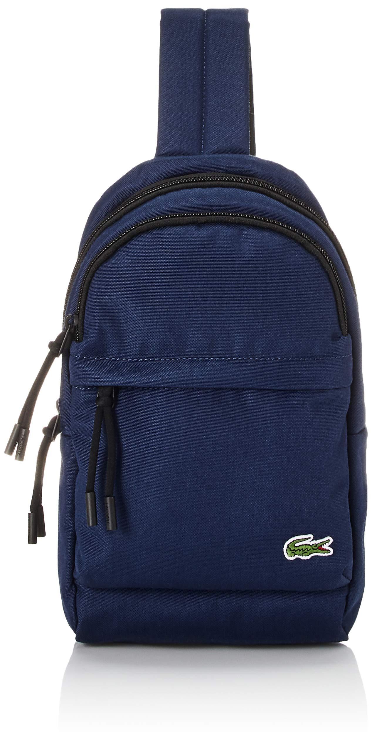 lacoste corduroy backpack