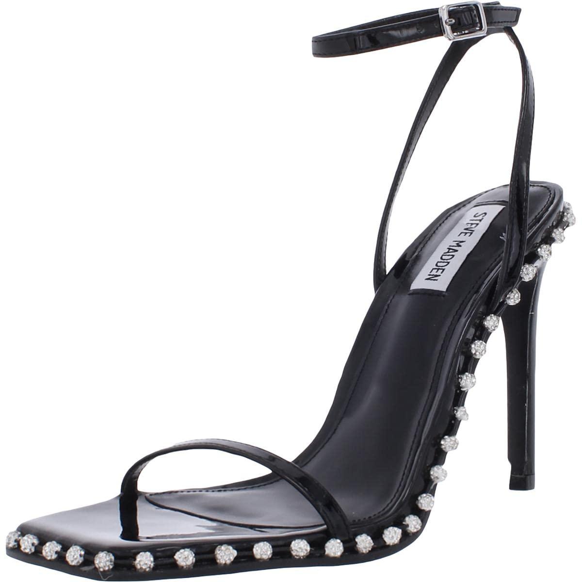 Steve Madden Zelle Heeled Sandal in Black Lyst UK