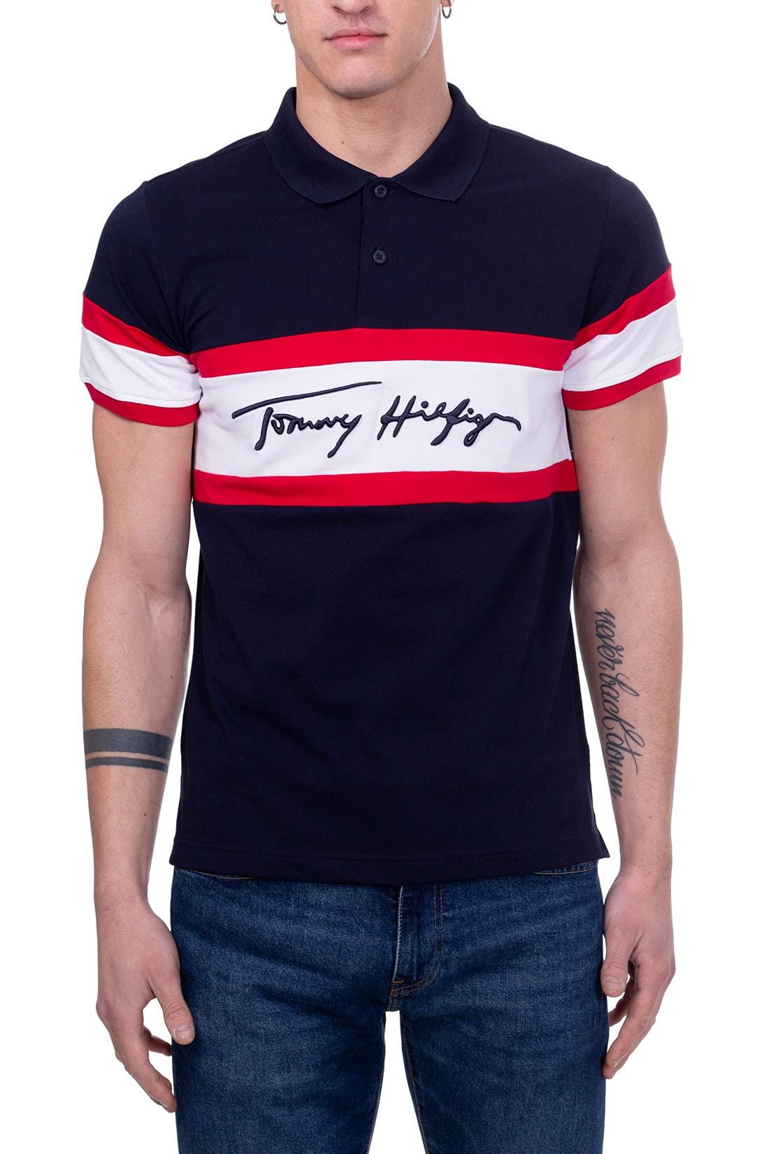 MW0MW17801 Polo ches Courtes M Tommy 