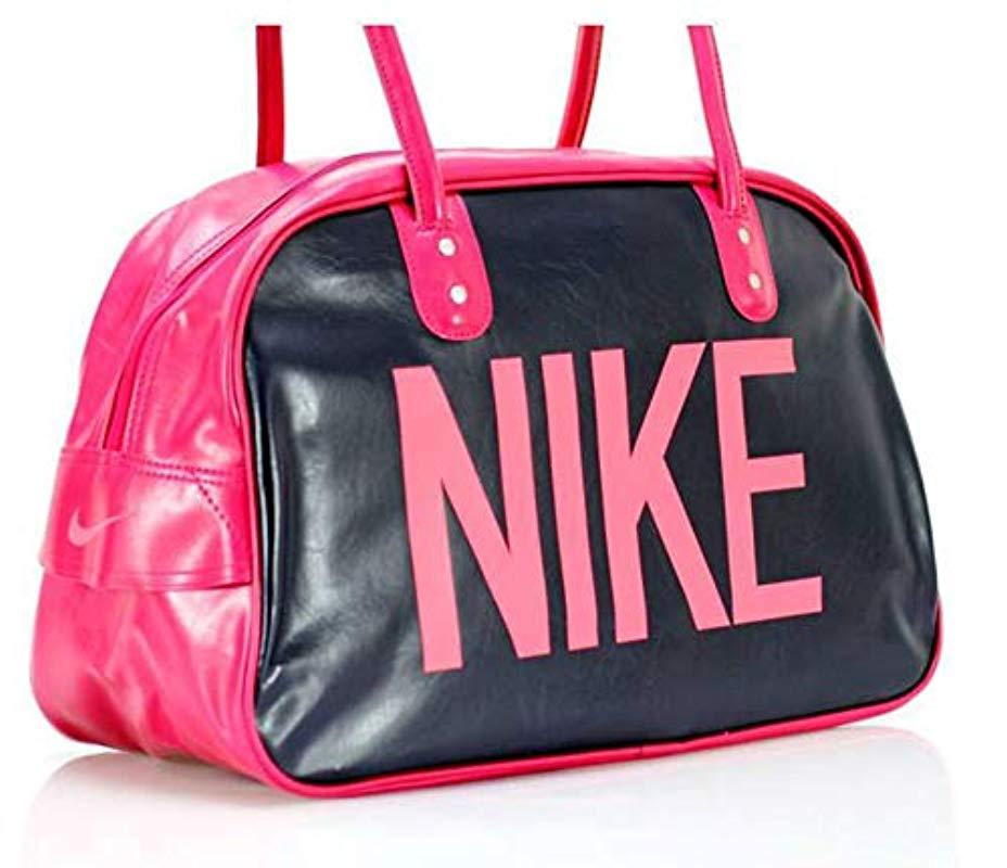 pink nike holdall