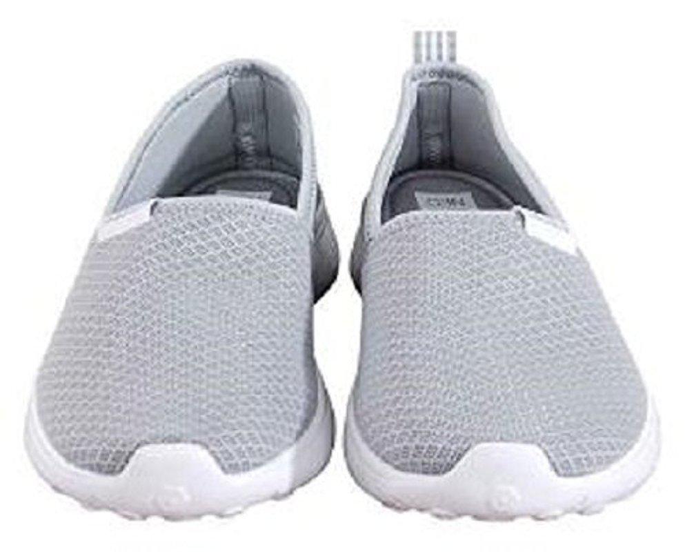 adidas Neo Lite Racer Slip On W Casual Sneaker in Gray | Lyst