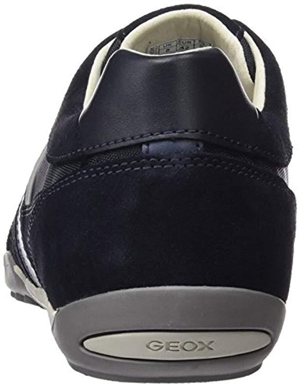 Rood loyaliteit verachten Geox Leather U Wells Breathable Walking Shoes Trainers in Blue for Men -  Lyst