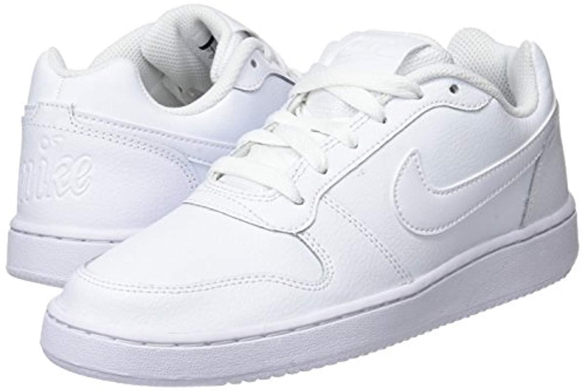 Nike Synthetic Ebernon Low Basketball Shoe in White/White (White) for Men -  Save 39% - Lyst