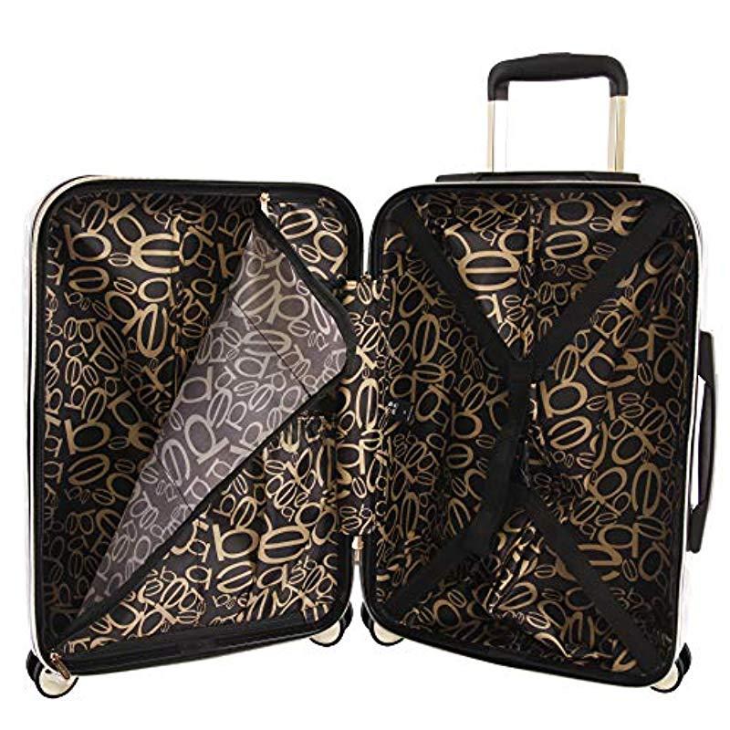 bebe leopard luggage