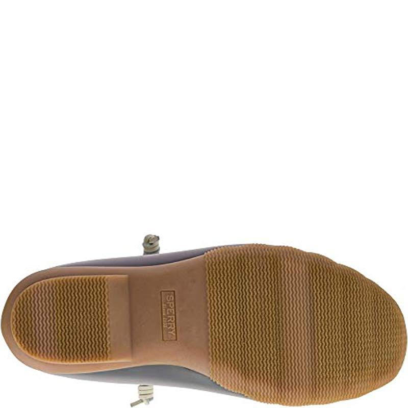 Mint sperry deals duck boots