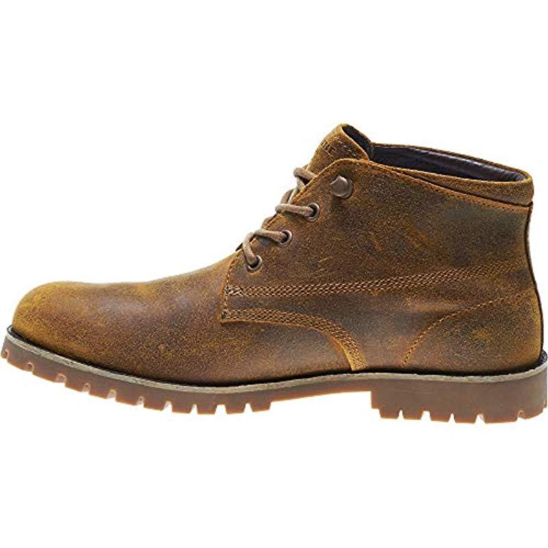 wolverine heritage cort waterproof leather chukka