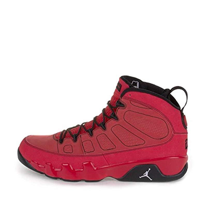 jordan 9 red white