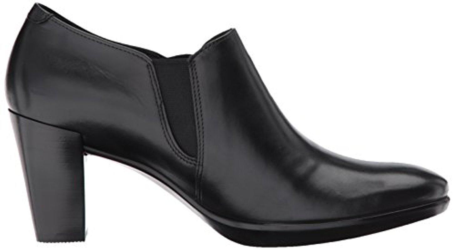 ecco women's shape 55 plateau stack shootie platform pump