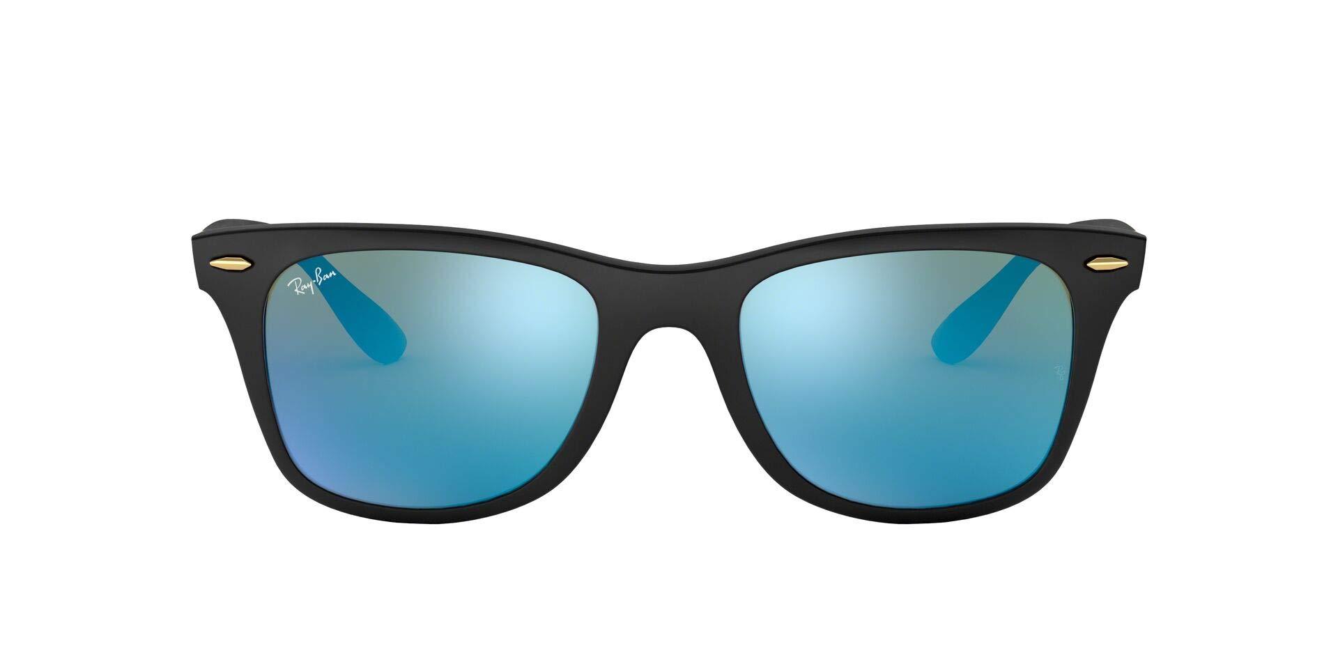 Ray Ban Unisex Adult Rb4195 Wayfarer Liteforce Sunglasses In Blue Save 21 Lyst