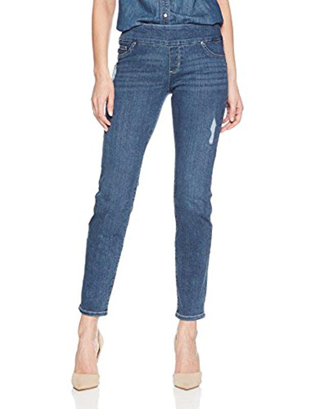 slimming fit rebound slim straight leg jeans