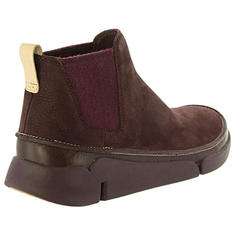 clarks tri poppy nubuck ankle boots