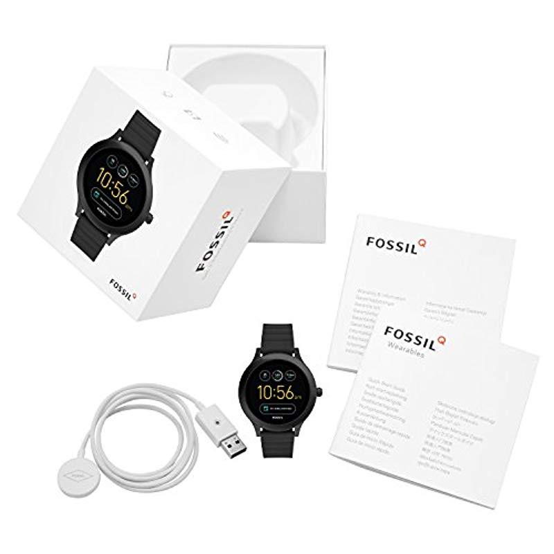 fossil q venture gen 3 black