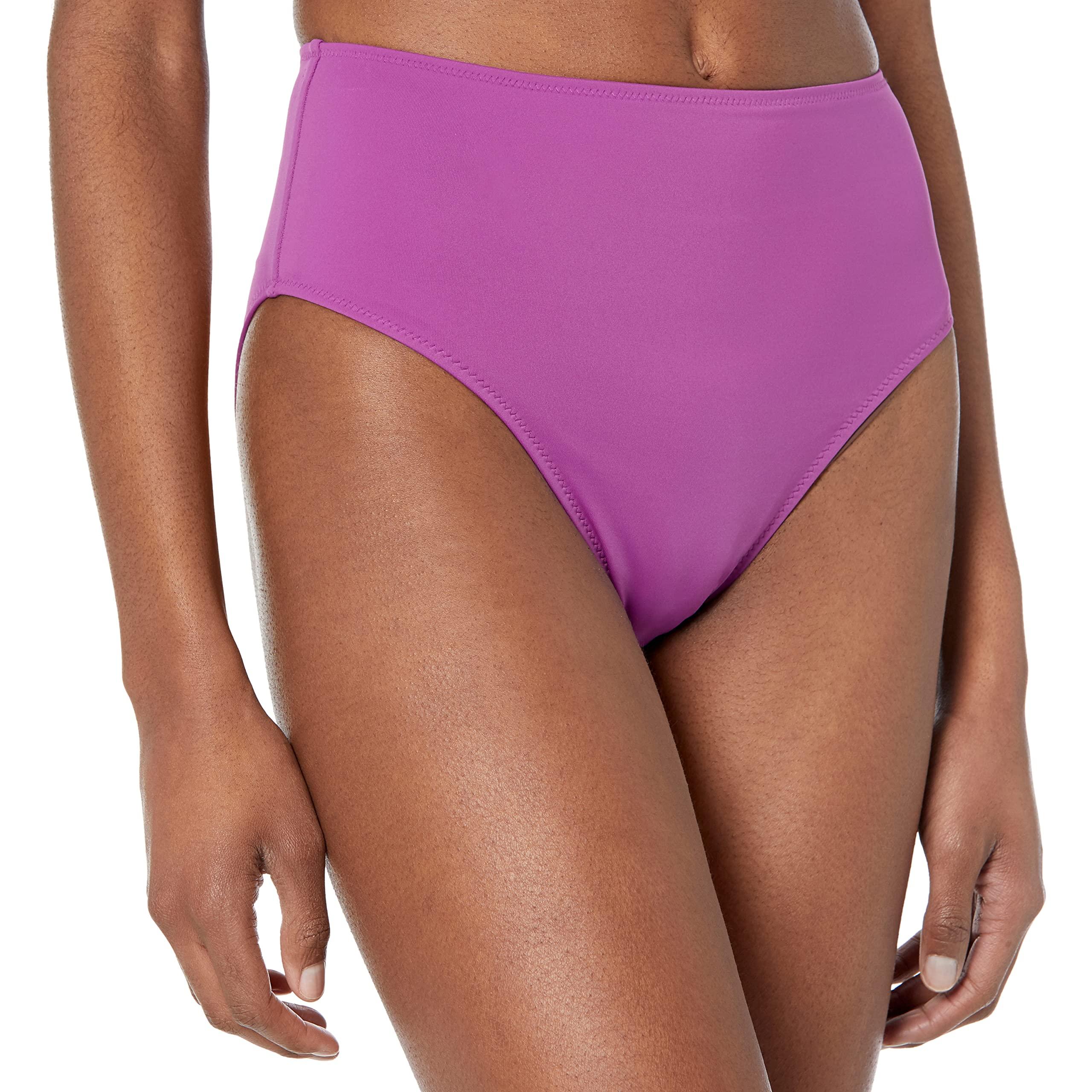 Slip Bikini a Vita Alta SGAMBATO Donna di Amazon Essentials in Viola | Lyst