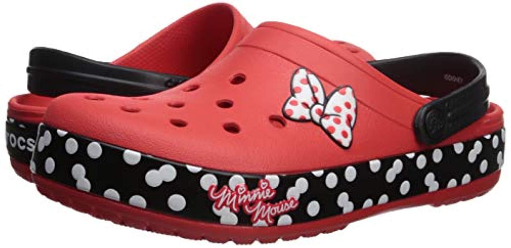minnie mouse crocs adults