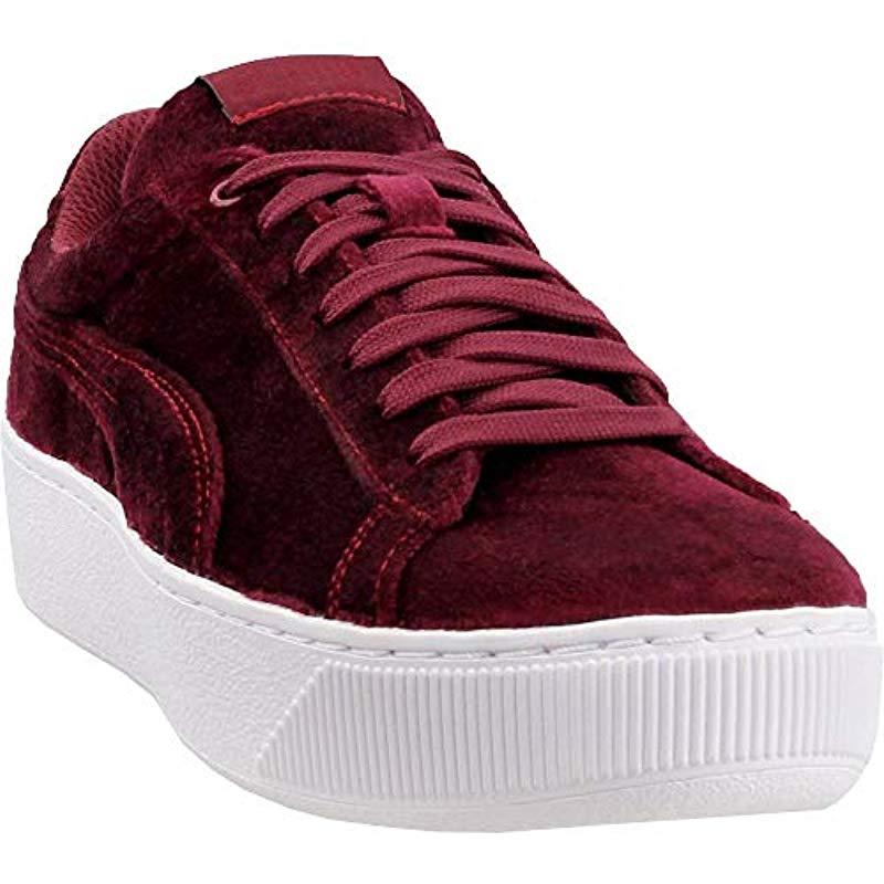 puma vikky platform velvet