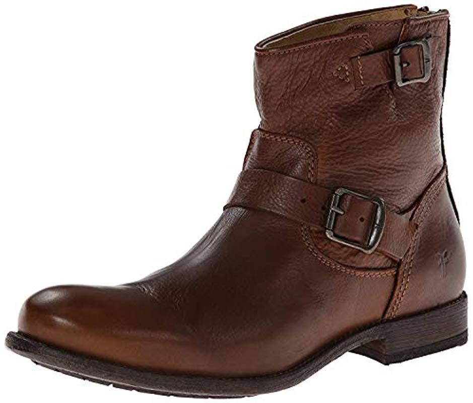 tyler engineer leather boot
