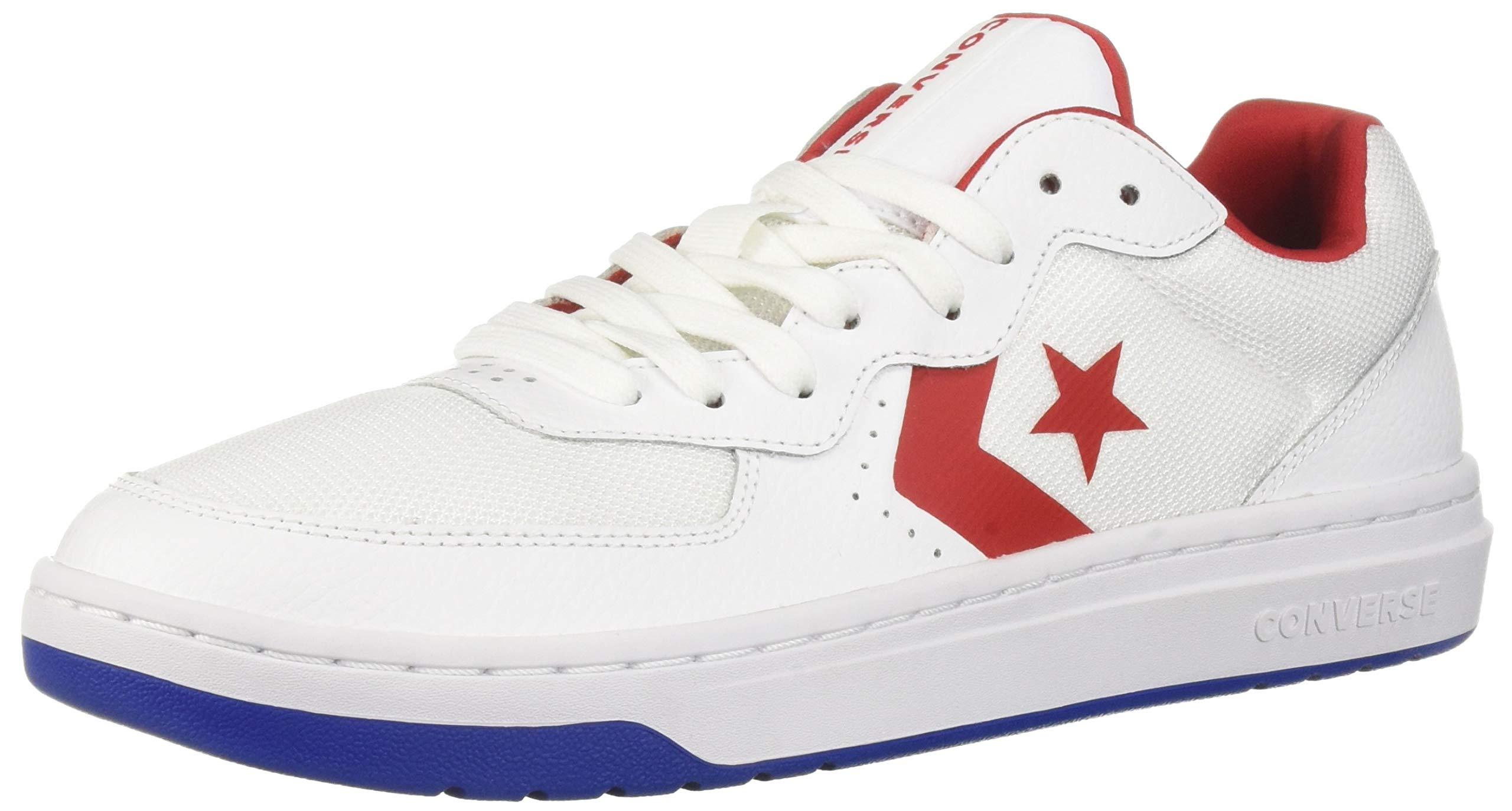 Converse Leather Rival Low Top Sneaker in White | Lyst